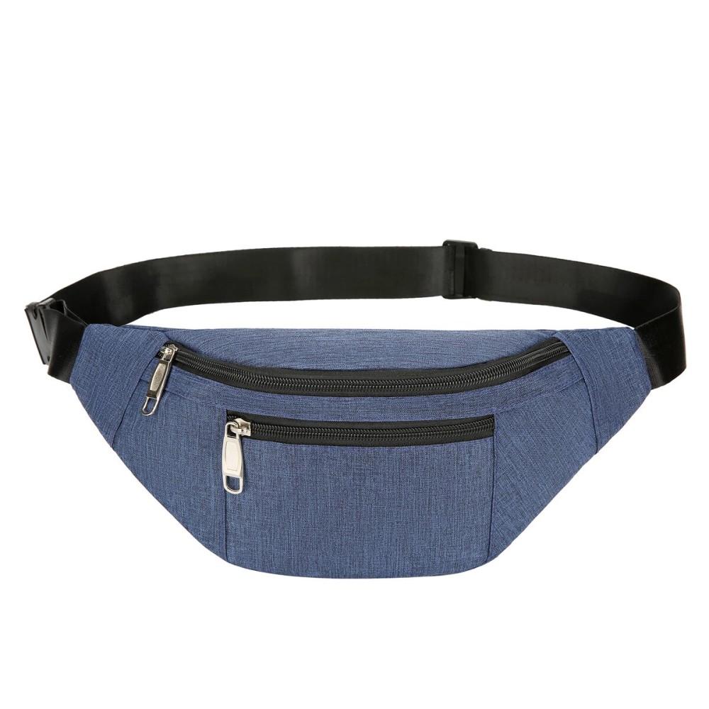 Fanny Pack for Men & Women, Fashion Waterproof Waist Packs with Adjustable Belt, Casual Bag Bum Bags for Travel Sports Running. (Dark Blue)