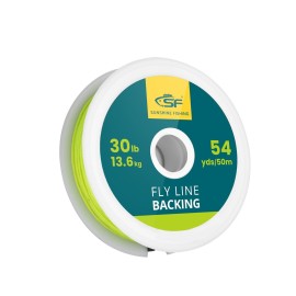SF Braided Fly Fishing Trout Line Backing Line 30LB 50m/54yds Fluo Yellow