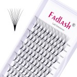 Lash Fans D Curl 0.07 14mm 5D Lash Extensions Pro Ponit Middle Stem Premade Eyelash Extensions Optinal 3D-20D Thickness 0.07 0.10 C D Curl 8-20mm Length (5D-0.07-D, 14mm)