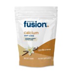 Bariatric Fusion Bariatric Calcium Supplement Chews | Calcium Citrate with Vitamin D3 Bariatric Vitamin | Sugar Free Chewable | 500mg | Vanilla | 60 Count