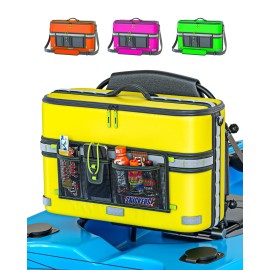 Skywin Kayak Cooler Behind Seat, Waterproof Cooler for Kayaking, Compatible with Lawn-Chair Style Seats, Store Drinks and Keeps Them Cool All Day (Yellow)