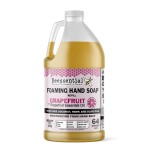 Beessential All Natural Bulk Foaming Hand Soap Refill, 64 oz Grapefruit | Made with Moisturizing Aloe & Honey - Made in the USA
