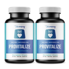 BB Company Provitalize | Probiotics for Women, Menopause | Joint Support, Sexy Midsection Curves, Digestive Health, Menopause Bloat | Turmeric Curcumin Moringa | Packaging Vary | 2 Pack