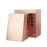 ROSEGLD 12 Large Gift Boxes with Lids 14.5x9.5x2 Inches, Rose Gold Gift Wrap Boxes (Glossy Rose Gold with Grain Texture) for Clothes, Apparel