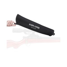 KEMIMOTO Scope Covers Neoprene Optics Lens Cover 12Inch-14 Inch Black