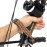 SUNYA Bow Wrist Sling, Full Grain Leather Yoke On Bow Stabilizer, 550 Paracord Handmade, Metal Grommet Fit for Archery Compound Bows (Orange Black Camo 14-219)