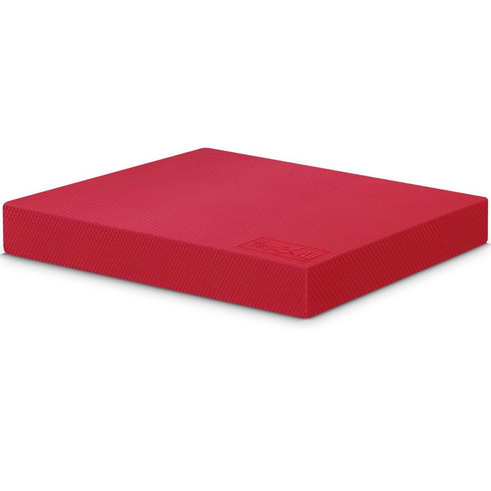 Yes4All Balance Pad, Nonslip TPE Foam Balance Pad with Upgraded Sizes - L, XL, XXL Balance Mat for Fitness, Yoga & Stability Training - Multicolor Options - L, Red
