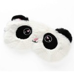 Cute Animal Sleeping Mask Soft Plush Blindfold Cute Rabbit Panda Koala Eye Cover Eyeshade for Kids Teens Girls Women (Panda)