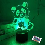 FULLOSUN Panda Gifts,3D lamp Kids Night Light with Remote Control 16 Colors + Dim Function+Color Changing, Decor for Xmas Birthday Gifts Kids