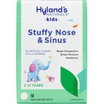 Hyland\'s Kids Stuffy Nose and Sinus Tablets, Cold Medicine for Children Ages 2 and up, Headache Relief and Nasal Decongestant, Quick Dissolving Tablets, 50 Count