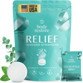 Body Restore Shower Steamers Aromatherapy 15 Pack ..