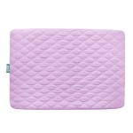Biloban Waterproof Sheet for Pack n Play Quilted, Playard Sheet Protector 39inch X 27inch fits for Baby Foldable and Playard Mattress, Portable Mini Crib, Lavender