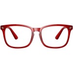 MEETSUN Blue Light Blocking Glasses Women Men, Anti Eye Strain Headache (Sleep Better),Computer Glasses UV400 Lens (Red)