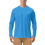 Roadbox Mens UPF 50+ UV Sun Protection Shirts Outdoor Long Sleeve SPF Diving Rash Guard for Fishing Hiking Swimming