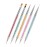 FULINJOY Pack of 5 Nail Art Brushes, Double-ended Nail Dotting Pen Liner Brush Nail Art Point Drill Drawing Tools Set