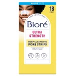 Bior Witch Hazel Ultra Strength Blackhead Remover Pore Strips, Clears Pores up to 2x More than Original Pore Strips, features C-Bond Technology, Oil-Free, Non-Comedogenic Use, 18 Count