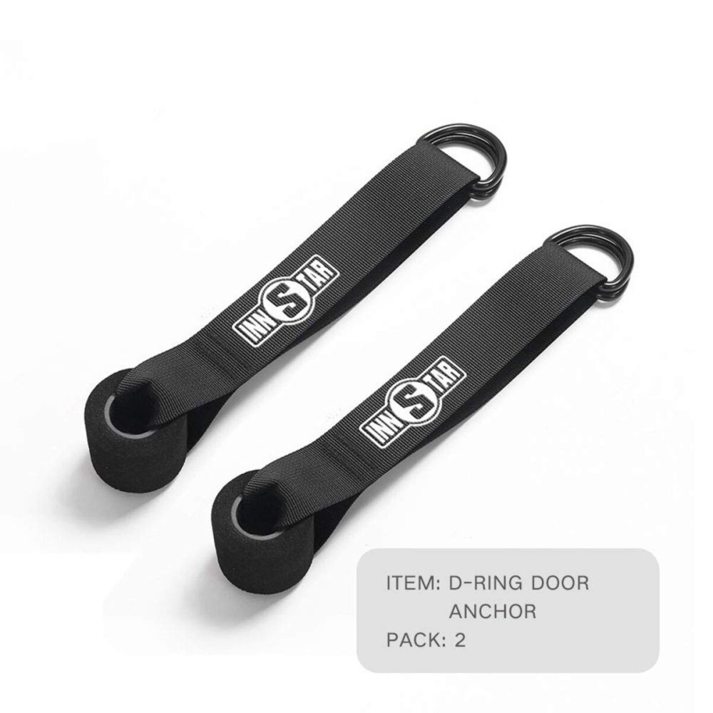 INNSTAR Resistance Bands Accesories Exercise Bands Attachment for Home Gym Workout Full Body Workout (D-Ring Door Anchor)