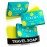 FOMIN - Antibacterial Paper Soap Sheets for Hand Washing - (300 Sheets) Lemon Portable Travel Soap Sheets, Dissolvable Camping Mini Soap, Portable Hand Soap sheet