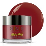SNS Nail Dip Powder, Gelous Color Dipping Powder - P.S. I Love You (Red/Burgundy, Cream) - Long-Lasting Dip Nail Color Lasts 14 Days - Low-Odor & No UV Lamp Required - 1.5oz