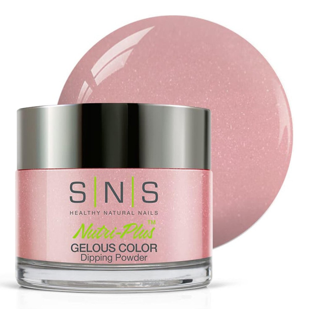 SNS Nail Dip Powder, Gelous Color Dipping Powder - French Kiss (Pink/Lavender, Cream) - Long-Lasting Dip Nail Color Lasts 14 Days - Low-Odor & No UV Lamp Required - 1.5oz