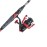 Abu Garcia 66 Max X Fishing Rod and Reel Spinning Combo, 3 +1 Ball Bearings with Lightweight Graphite Body & Rotor, Rocket Line Management System, Red, 30 - 6\'6 - Medium - 2pc