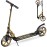 Skidee Kick Scooter for Kids Ages 6-12 - Large Sturdy Wheels, Anti-Shock Suspension with Adjustable Handlebar Up to 41 High - Foldable, Lighweight Scooters for Kids, Teens & Adult, Max Load 220 Lbs