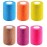 6 Pack 3 x 5 Yards Self Adhesive Elastic Bandage Wrap Stretch Self-Adherent Tape for First Aid,Sports, Wrist, Ankle (6 Colors)