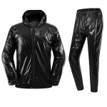 REEDBEEK Anti-Rip Sauna Suit Weight Loss Sweat Suit MMA Training Gym Jacket Pants Workout Suits for Men and Women