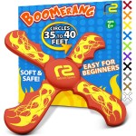 Boomerang for Kids - It Really Does Fly Back - Fun & Easy to Use Gifts for Boys & Girls - Best Toys for Ages 8-13 Gift Idea - Soft Foam Design Stocking Stuffers for Kids 6 7 8 9 10+ Year Old Boy Gifts