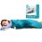 Ruqiji 17\'\'x33\'\' XXXL King Size Heating Pad with Fast-Heating Technology&10 Temperature Settings, Flannel Electric Heating Pad/Pain Relief for Back/Neck/Shoulders/Menstrual Pain/Leg Cramp (Light Teal)