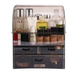 MOOCHI Professional Large Cosmetic Makeup Organizer Bathroom Storage Display Case with Drawers
