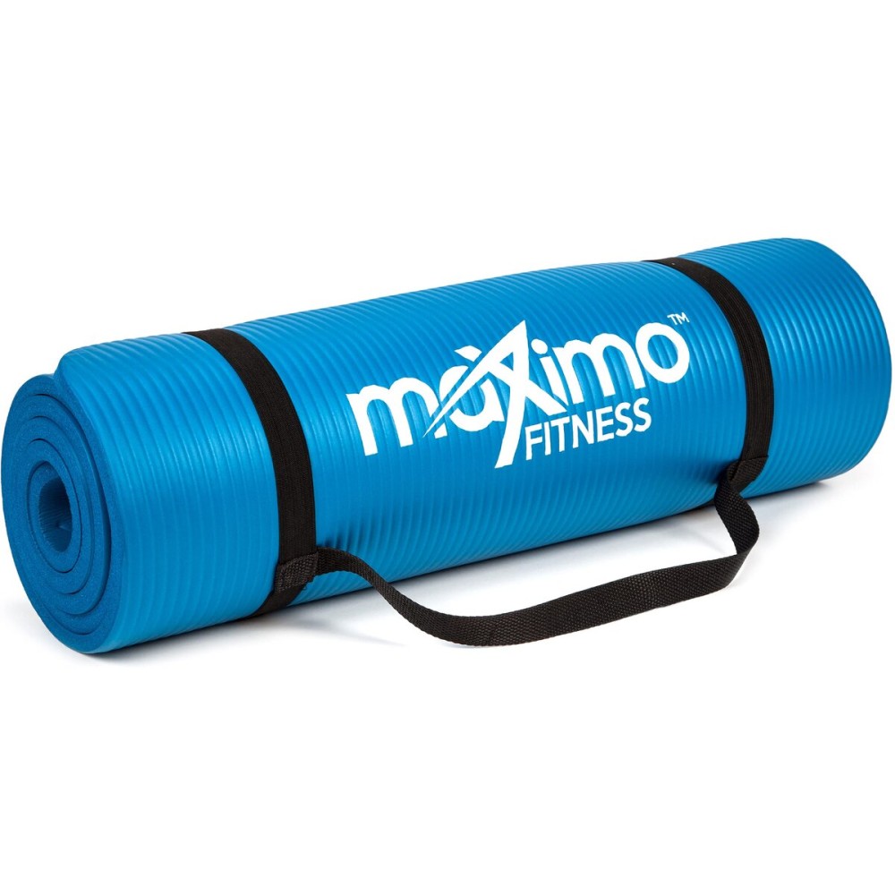 Maximo Exercise Mat, Multi Purpose Yoga Mat 183cm x 60cm Extra Thick Ideal for Pilates, Sit-Ups, Planks, Stretching, Push-ups Exercise, Home Gym