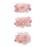 Flower Hair Clips Set-Cherrboll 3pcs Floral Hair Bow Accessories for Baby Girl Toddles Teen Gifts