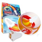 Large Rocket Bath Bomb from, Magically Creates Flame Special Effect, Birthday Gifts for Boys & Girls Age 3+, Fizzing Bath Toy for Moisturising Dry Skin, Montessori Toys for All