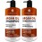 Moroccan Argan Oil Shampoo and Conditioner Set - Sulfate Free with No Parabens - Botanicals for Women and Men - Professional Moisturizing, Anti Frizz, Hydrating Solution for Dry, Wavy and Curly Hair