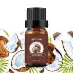 yethious Coconut Essential Oil for Diffuser, Skin, Hair, Massage Pure Natural Organic Coconut Oil 10ml