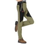 Rdruko Women\'s Snow Pants Waterproof Insulated Fleece Thermal Ski Hiking Snowboard Pants(Khaki, US XS)