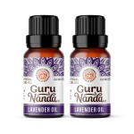 GuruNanda Lavender Essential Oil, 100% Pure, Natural & Undiluted Aromatherapy Oil for Diffusers, Massage & DIY Recipes, Aids in Feeling of Relaxation and Calmness (2X0.5 Fl Oz)