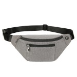 Fanny Pack for Men & Women, Fashion Waterproof Waist Packs with Adjustable Belt, Casual Bag Bum Bags for Travel Sports Running. (2-Dark Grey)