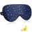 Silk Sleep Eye Mask for Men Women, Comfortable Super Soft Eye Mask with Adjustable Strap, 100% Pure Silk, Works with Every Nap Position, Ultimate Sleeping Aid Blindfold, Blocks Light, Jersey Slumber