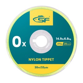 SF Clear Monofilament Nylon Tippet Line Fly Fishing Tippets Leaders Trout  75M 0X 1 Pack