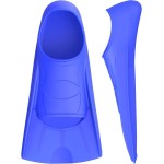 Gintenco Swim Fins, Kids Swim Training Fins for Lap Swimming, Travel Size Flippers with Mesh Bag, Silicone Swimming Fins for Kids Teens Adults Women Men