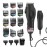 Wahl USA Pro Series Platinum Corded Clipper & Corded Trimmer for Home Haircutting with Color Coded Guide Combs - Model 79804-100
