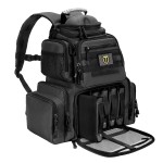 TIDEWE Tactical Range Backpack Bag for Gun and Ammo with Pistol Case (Black)