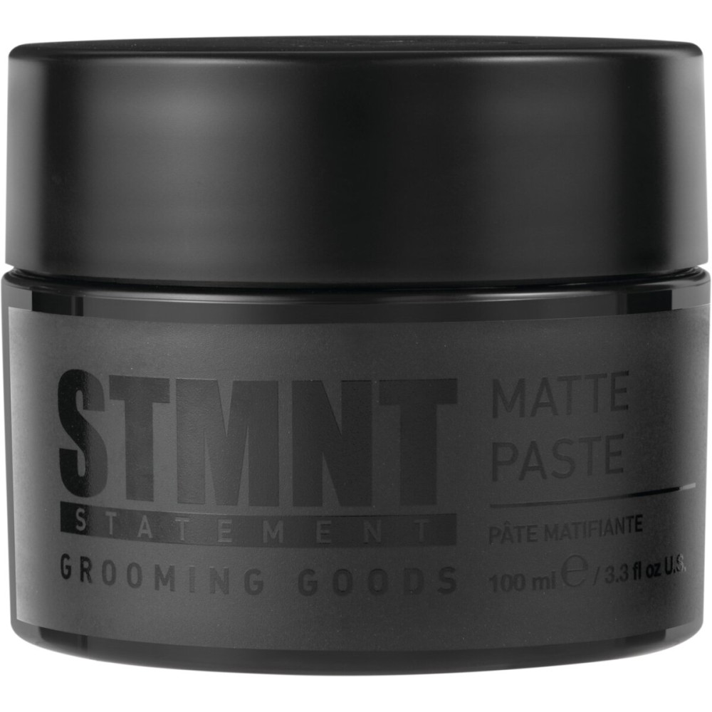 STMNT Grooming Goods Matte Paste 3.38 oz | All Day Strong Hold & High Volume | Hair Clay Paste For Men | Non-Greasy Formula | Texture Paste for Hair | Ideal for Dry & Damp Hair | Mens Hair Styling