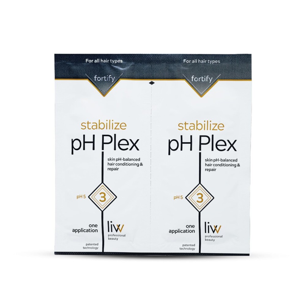 pH Plex Step 3 - Nourishing Hair Treatment Mask: Fortifies Coloring & Bleaching Effects, Salon Quality at Home - 1 Double Sachet