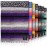 Hydration Nation Authentic Extra Large Mexican Blanket (70x50) - Handwoven Yoga, Serape - Artisanal Falsa, Beach, Camping, Picnic, Outdoor (Purple)