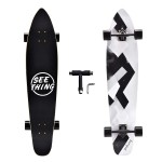 seething 42 Inch Longboard Skateboard Complete Cruiser,The Original Artisan Maple Skateboard Cruiser for Cruising, Carving, Free-Style and DownhillJungle