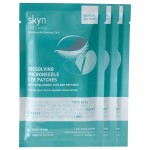 skyn ICELAND Dissolving Microneedle Under Eye Patches with 39% Hyaluronic Acid and Peptides, No Slip Overnight Eye Mask for Fine Lines, Wrinkles and Firming, Vegan, All Skin Types, 3 Pairs