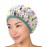 Reusable Shower & Bath Cap & Lined, Oversized Waterproof Shower Caps Large Designed for all Hair Lengths with PEVA Lining & Elastic Band Stretch Hem Hair Hat - Fashionista Living Color